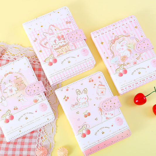 Lovely Cherry - A6 Magnetic Buckle Book