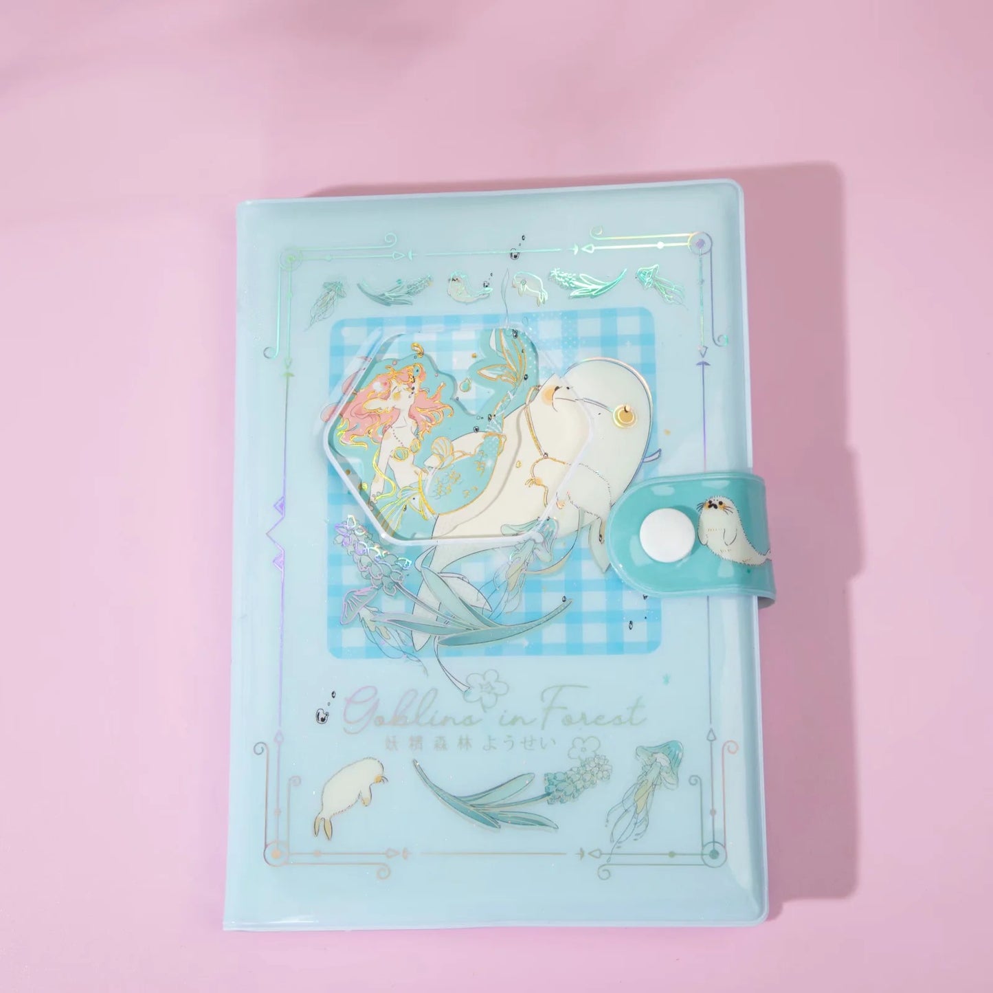 Goblin Forest - 36K 128 Sheets Rubber Cover Book - Cute Student Notebook