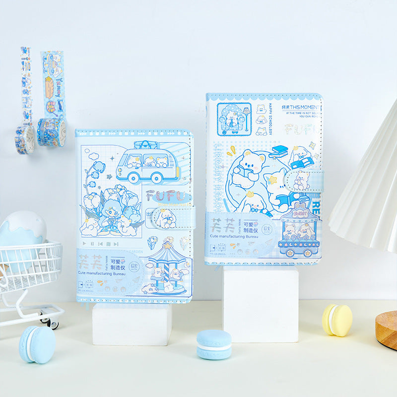 Milk Foam - 32K PU Magnetic Buckle Book