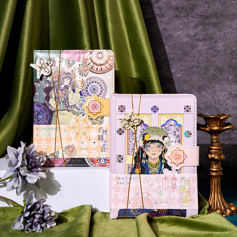 Silk Road Cloud Clothes - 32K PU Magnetic Buckle Book