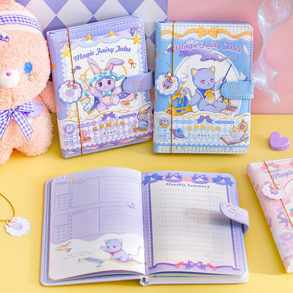 Magic Fairy Tales - B6 PU Magnetic Buckle Book