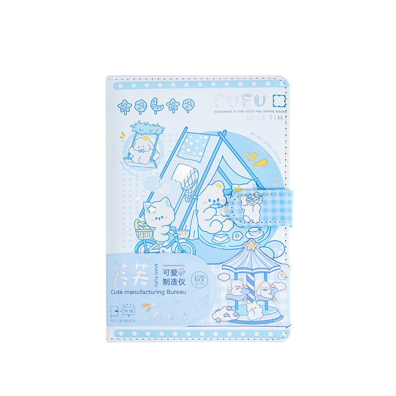 Milk Foam - 32K PU Magnetic Buckle Book