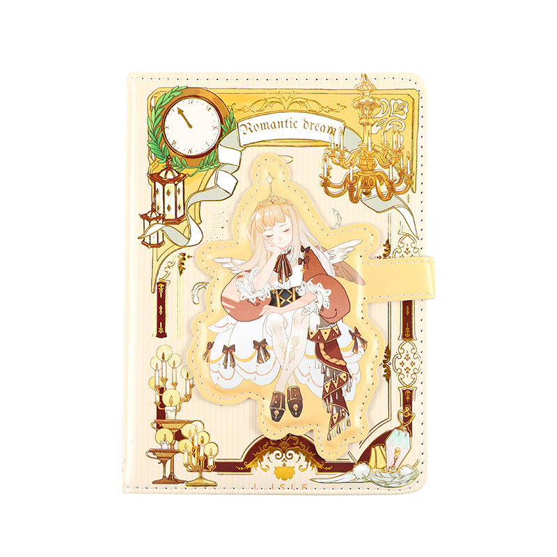 Forest Dream - 32K 224 Page Magnetic Buckle Notebook - Cute Student Notebook