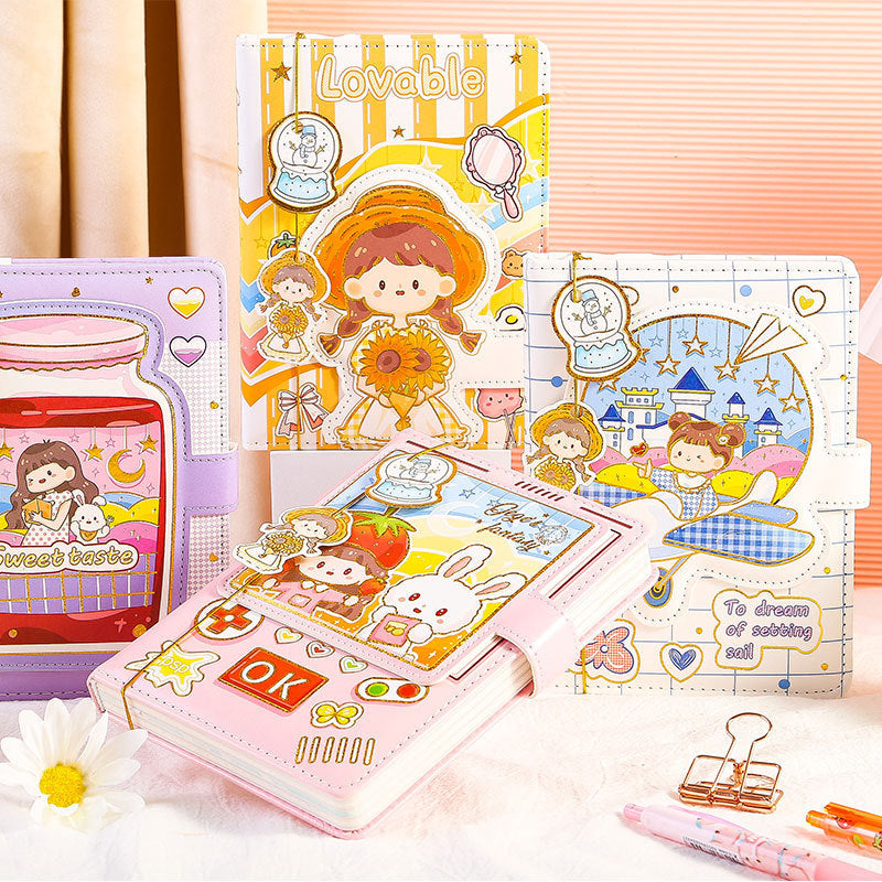 Fantasy Girl - 36K Magnetic Buckle Book
