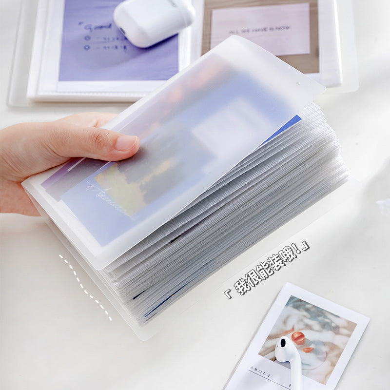 Transparent Insert Photo Album