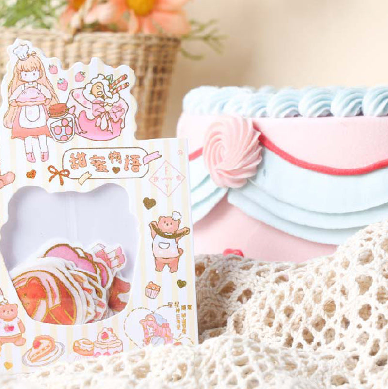 Sweet Story - Cartoon Sticker Bag