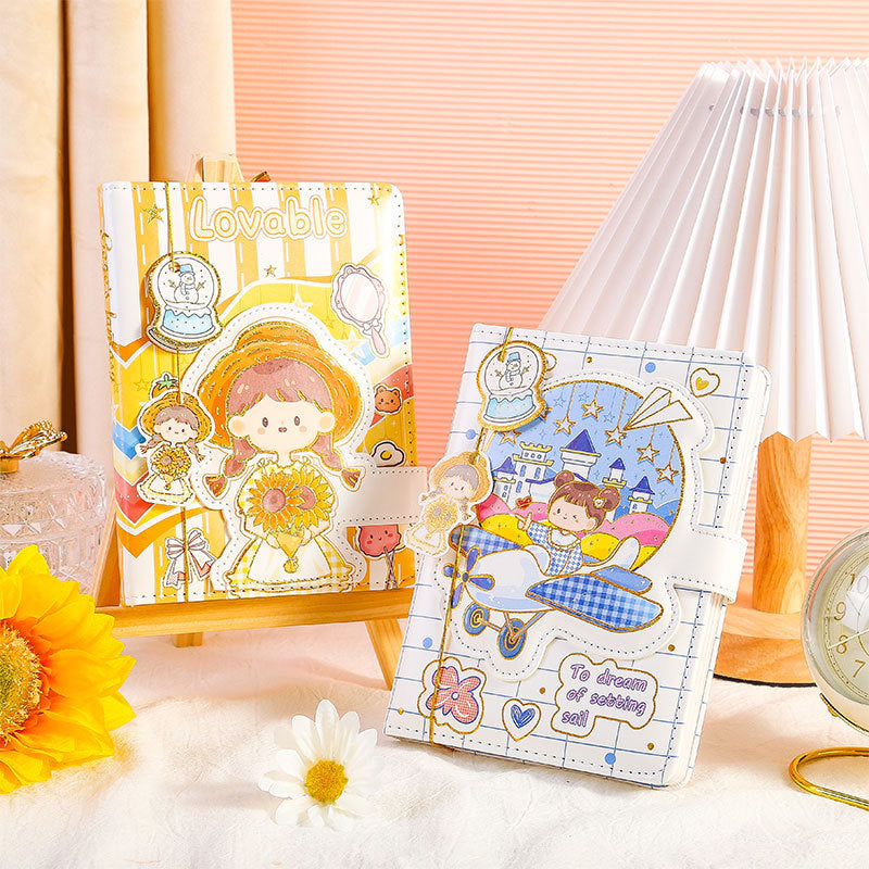 Fantasy Girl - 36K Magnetic Buckle Book