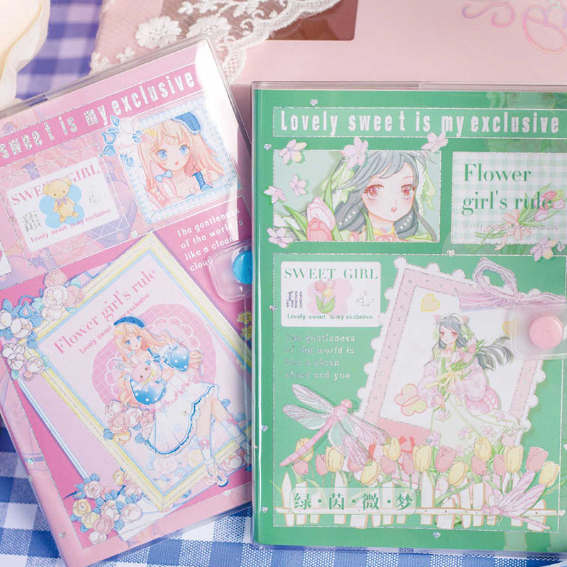 Girlish Rule - EVA Rubber Cover Book - Cute Student Notebook