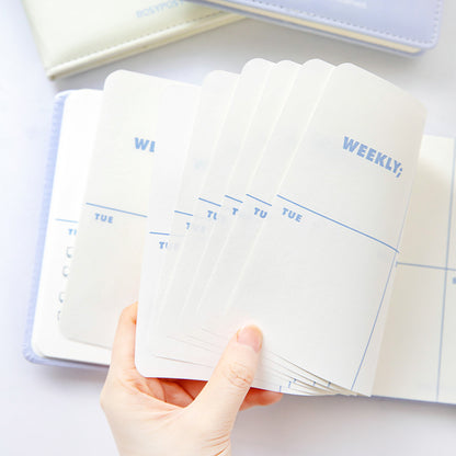 Saline Series - PU Magnetic Buckle Book