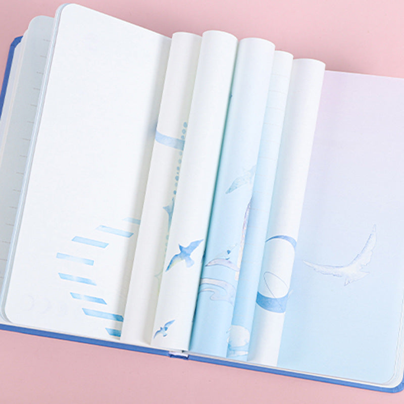 Mermaid Melody - 32K Magnetic Buckle Notebook - Cute Student Notebook