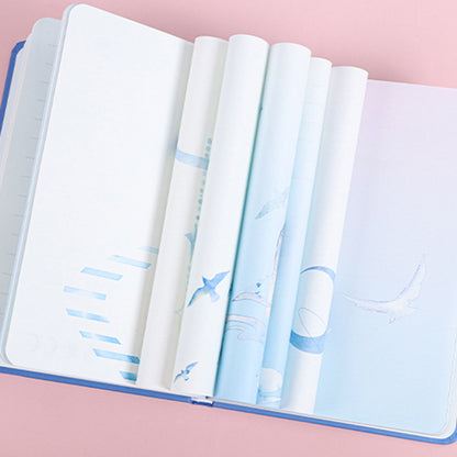 Mermaid Melody - 32K Magnetic Buckle Notebook - Cute Student Notebook