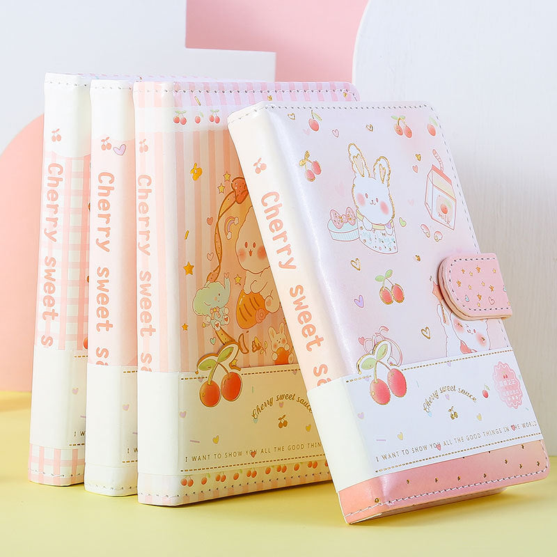 Lovely Cherry - A6 Magnetic Buckle Book