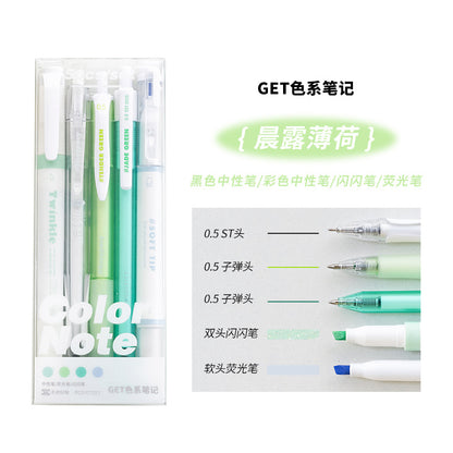 5 Sets Of Get Series Color Pen Set