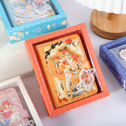 Shining Girl - 80K Magnetic Buckle Book