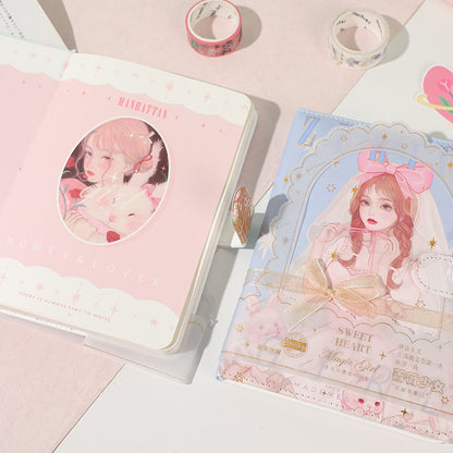 Rozen Maiden - A6 Magnetic Buckle Notebook - Cute Student Notebook