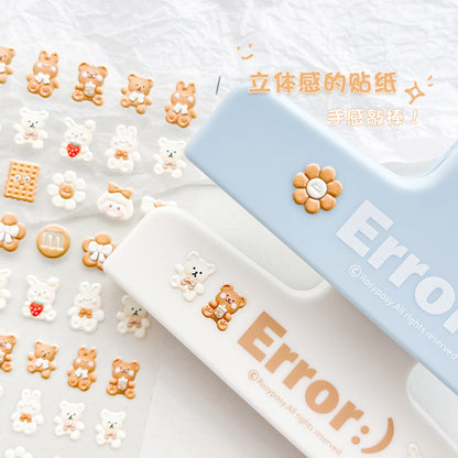 8x10cm Embossed ticker