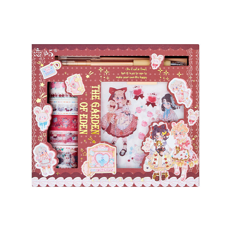 Eden Girl - 6x6 Paper Tape With Knife