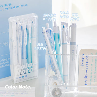5 Sets Of Get Series Color Pen Set