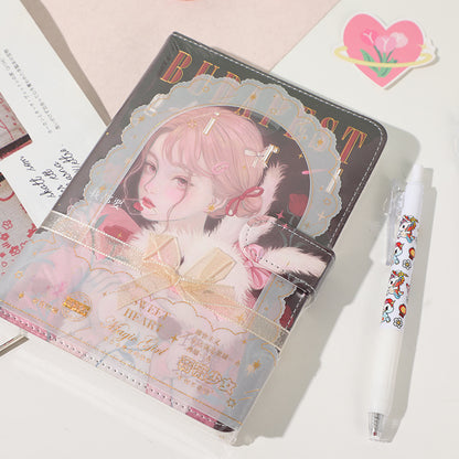 Rozen Maiden - A6 Magnetic Buckle Notebook - Cute Student Notebook