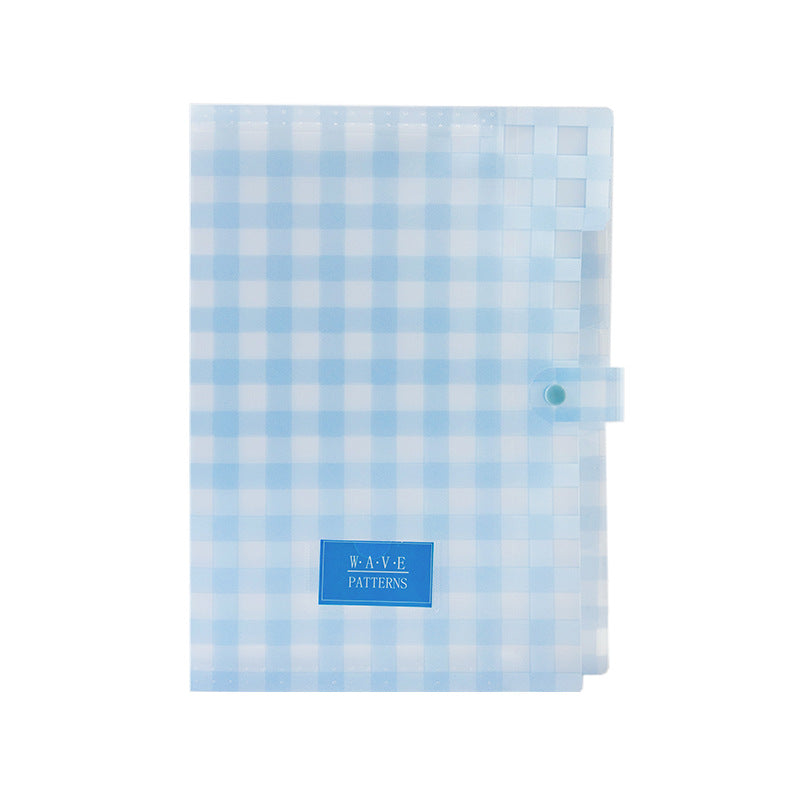 A4 PP Transparent Document Bag