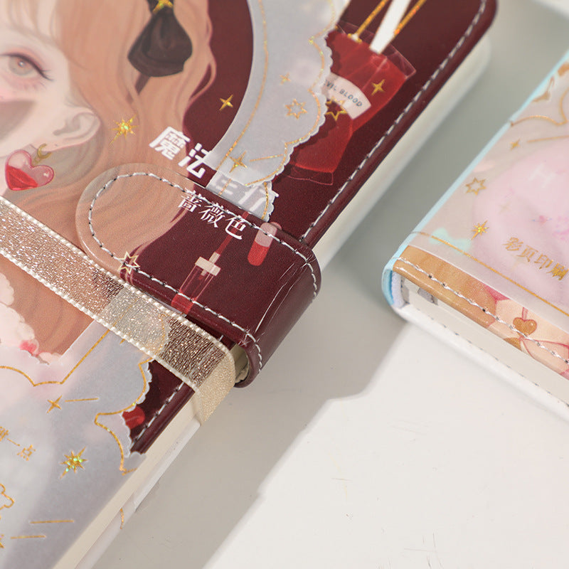 Rozen Maiden - A6 Magnetic Buckle Notebook - Cute Student Notebook
