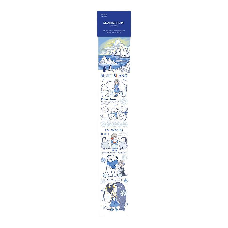 Blue Friends Series - PET Strip Tape