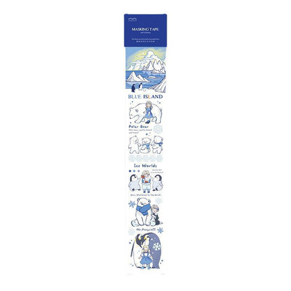 Blue Friends Series - PET Strip Tape