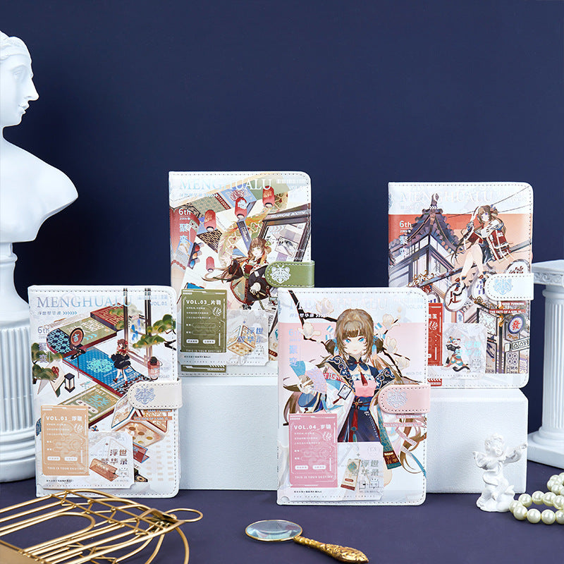 Floating Dream - 32K PU Magnetic Buckle Book
