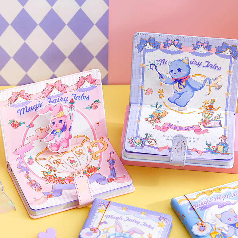 Magic Fairy Tales - B6 PU Magnetic Buckle Book