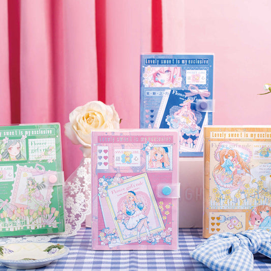 Girlish Rule - EVA Rubber Cover Book - Cute Student Notebook