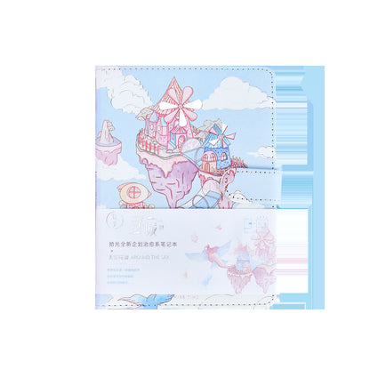 Sky Tour Magnetic Buckle Book -36K 224 Pages / Book - Color Inner Page Student Notebook