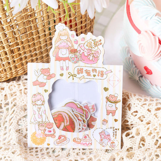Sweet Story - Cartoon Sticker Bag