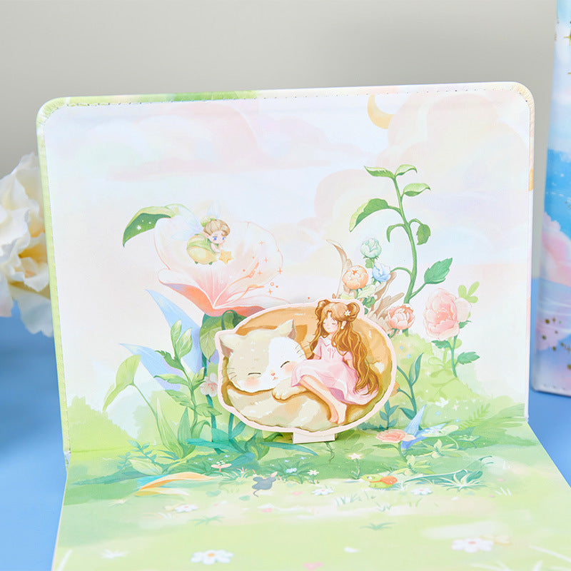 Peach Painting In Spring - 36K Magnetic Buckle Book