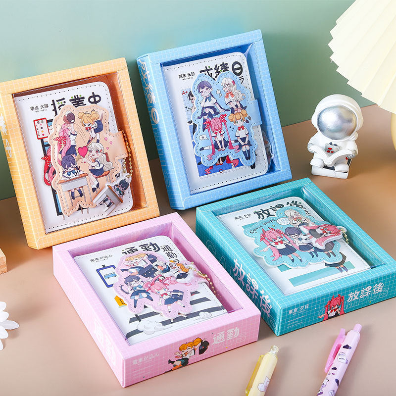 Shining Girl - 80K Magnetic Buckle Book