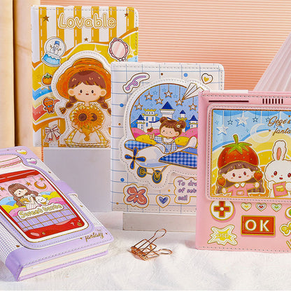Fantasy Girl - 36K Magnetic Buckle Book