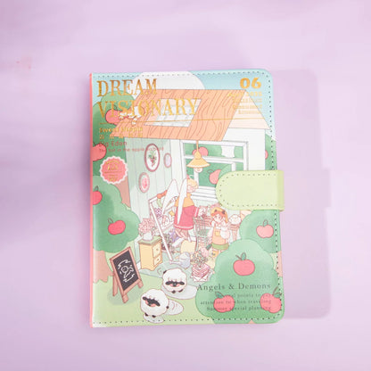 Dreamer - 36K Magnetic Buckle Notebook - Cute Student Notebook