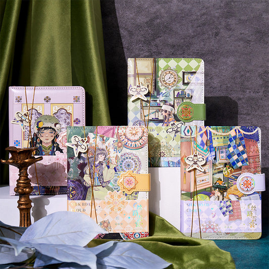 Silk Road Cloud Clothes - 32K PU Magnetic Buckle Book