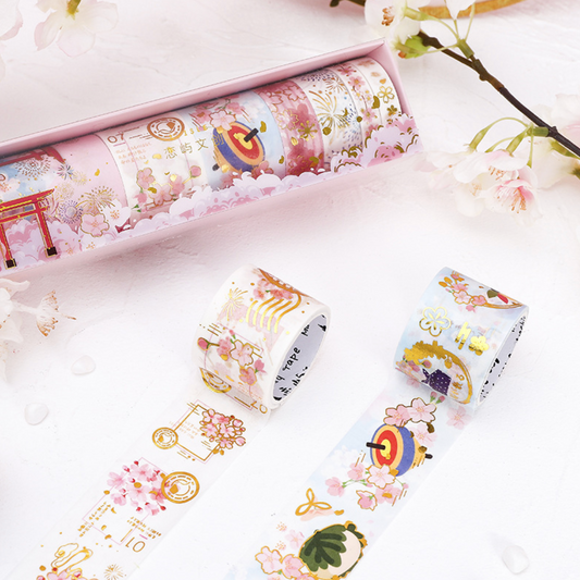 CHERRY BLOSSOM WASHI TAPE SET