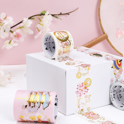 CHERRY BLOSSOM WASHI TAPE SET