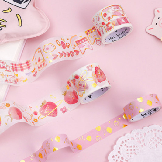 PINK WASHI TAPE SET
