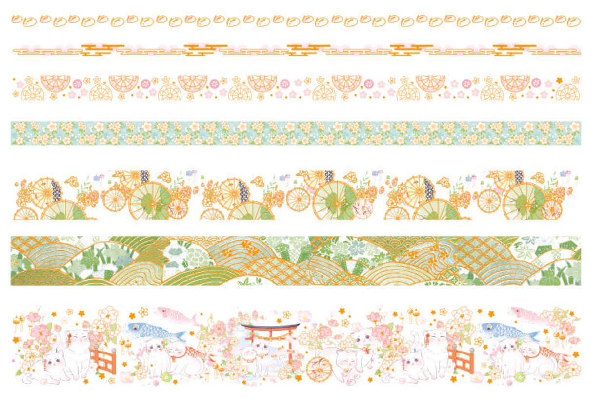 NATURE WASHI TAPE SET