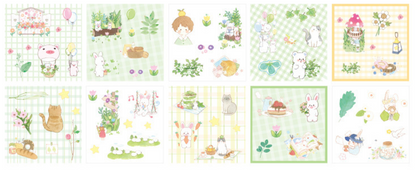 GARDEN WASHI TAPE SET