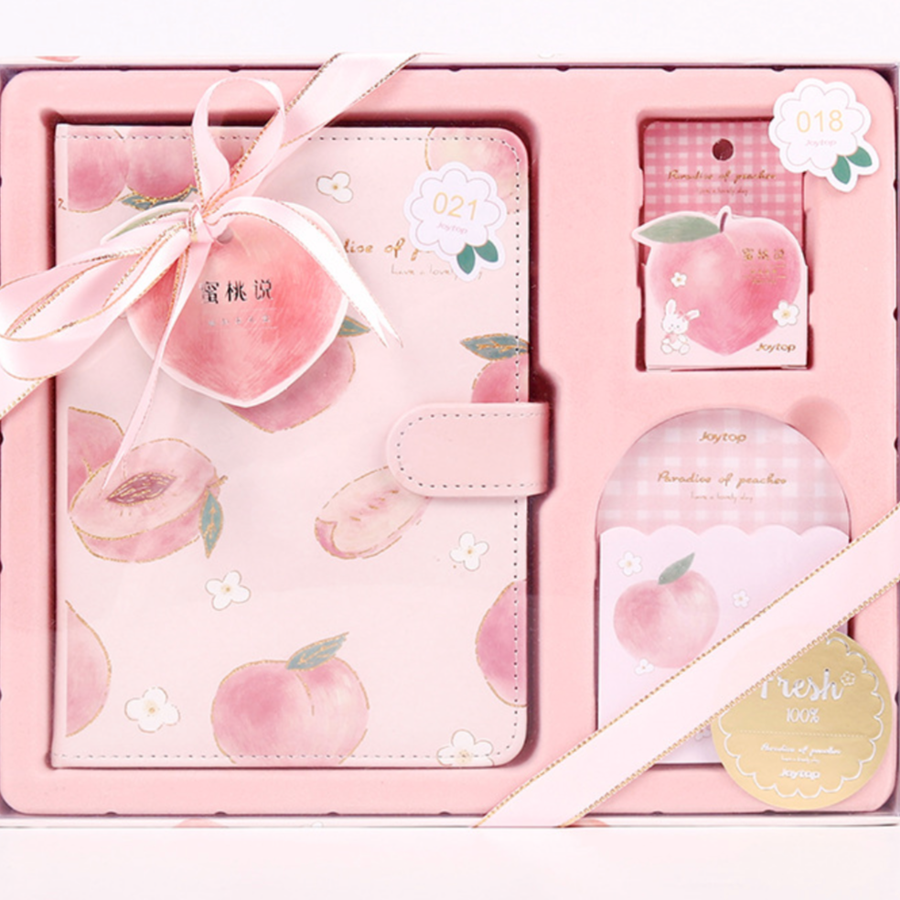 Peach Journal Washi Tape Set