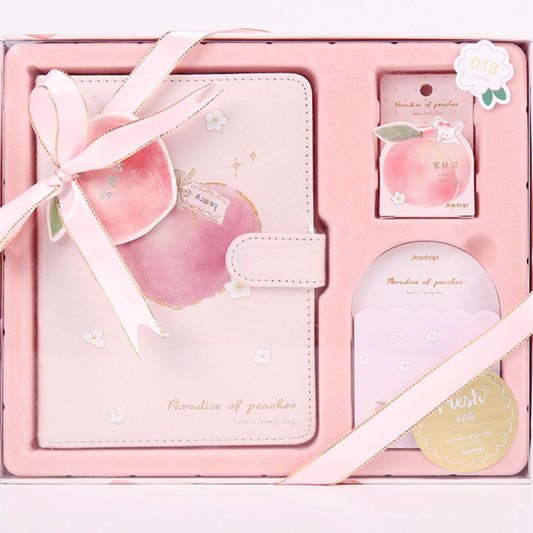 Peach Journal Washi Tape Set