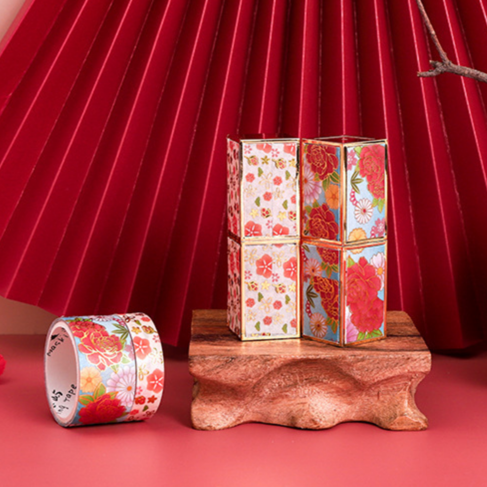 FLOWERS WASHI TAPE