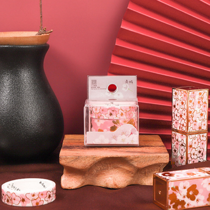 PINK FLOWER WASHI TAPE