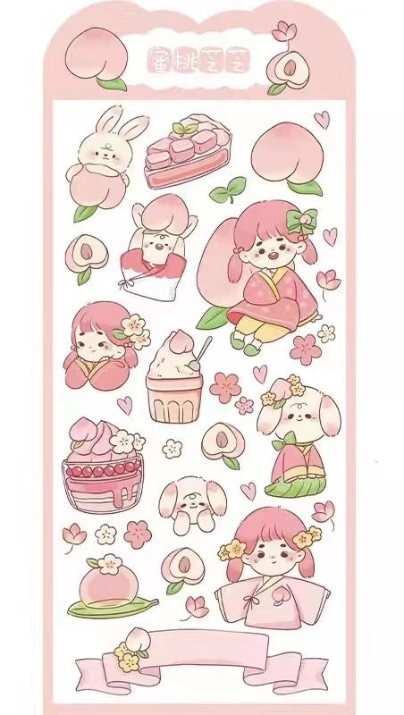 Lovely Girl - Crystal Adhesive Sticker