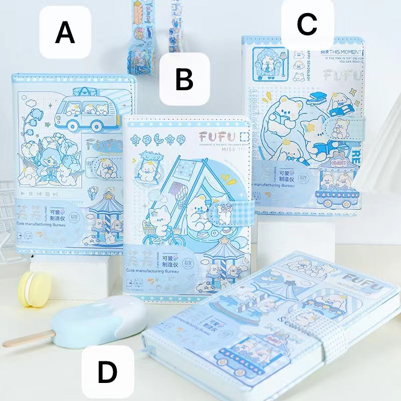 Milk Foam - 32K PU Magnetic Buckle Book