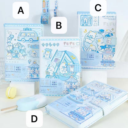 Milk Foam - 32K PU Magnetic Buckle Book