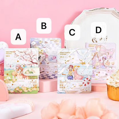 Sweet Supply Station - 64K PU Magnetic Buckle Book